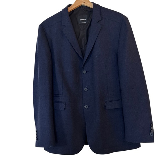 Strellson Vilos Blazer Navy Blue Jacket from Switzerland - Picture 2 of 13